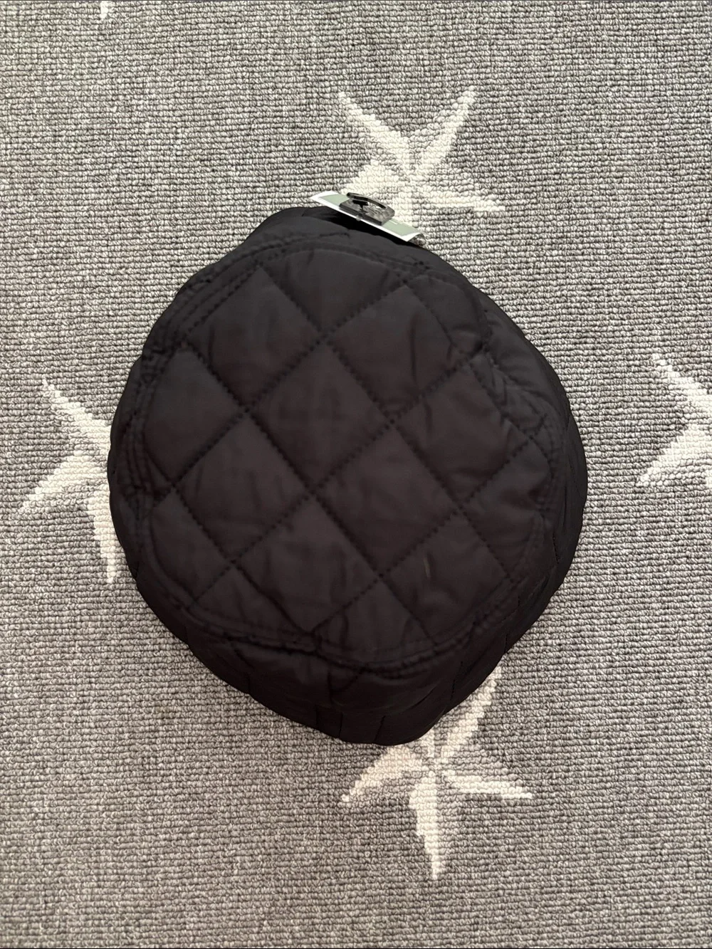 H&M Quilted Black Bucket Hat - Men's Fashion Accessory NWT